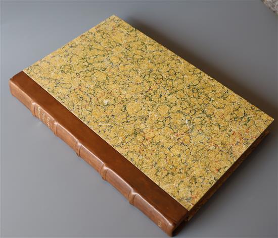 Manson, William - Sir William Mansons Naval Traits in six books, 1st edition, folio, rebound quarter calf with